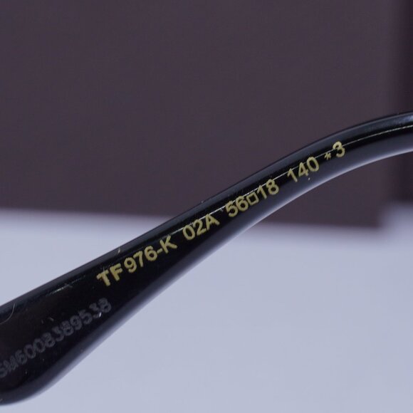 Final Price! Tom Ford FT0976-K 02A Black/Smoke Sunglasses - Picture 7 of 9